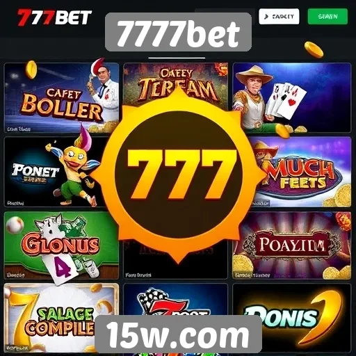 7777bet oferece variedade de jogos para todos os gostos